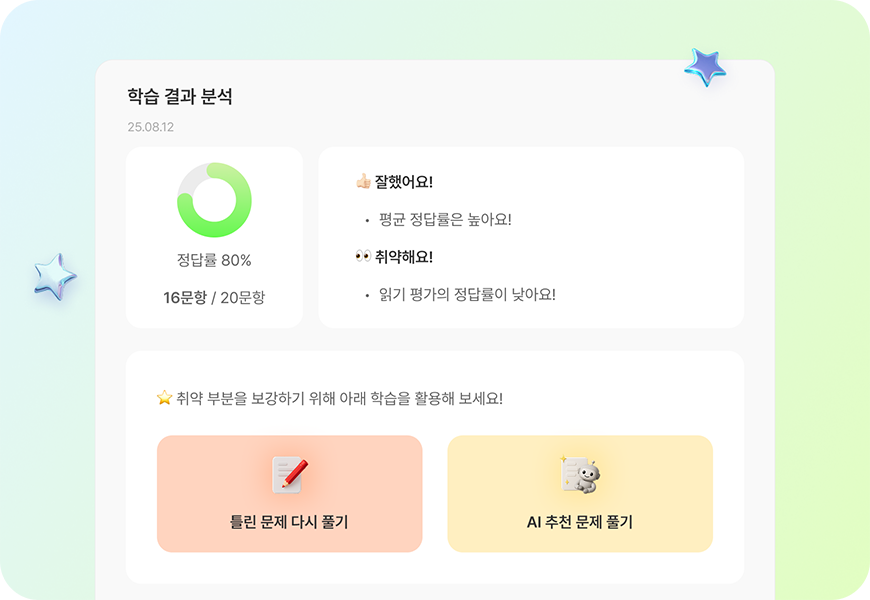 맞춤형 학습